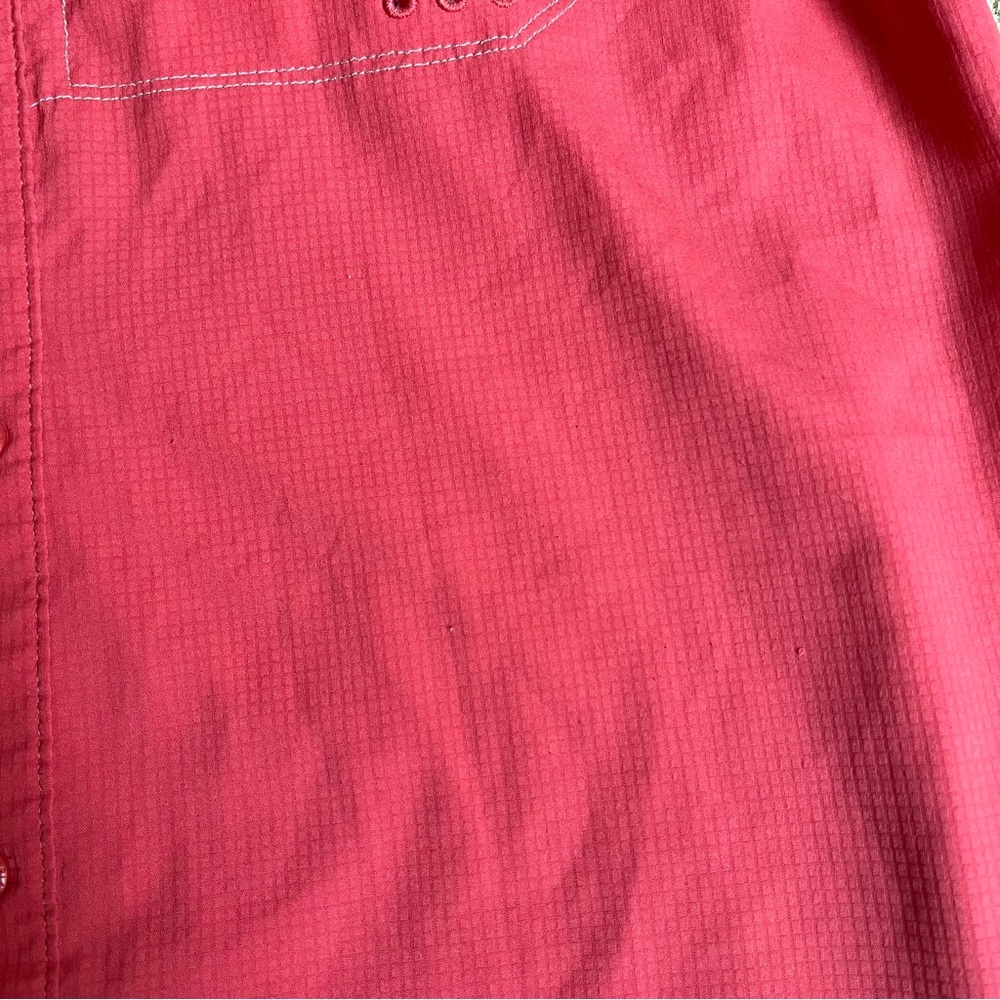 Columbia‎ Men's Red PFG Shirt Size Large - Picture 10 of 13